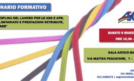 SEMINARIO: "LA DISCIPLINA DEL LAVORO PER LE ASD E APS"