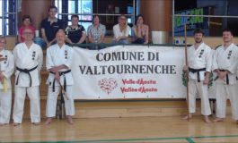 DIMOSTRAZIONE E ALLENAMENTO DI RYUKYU KOBUDO RYUKONKAI A VALTOURNENCHE IN VALLE D'AOSTA