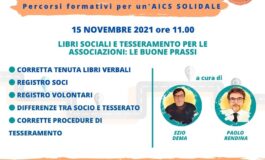 ESPERTI IN SALOTTO – PROSSIMO INCONTRO LUNEDÌ 15 NOVEMBRE