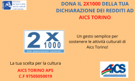 DONA IL 2xMILLE AD AICS TORINO