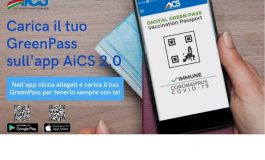 IL GREEN PASS DIRETTAMENTE SULL’APP AiCS 2.0: AiCS VICINO AI SUOI SOCI