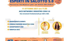 ESPERTI IN SALOTTO 5.0 - PROSSIMO INCONTRO LUNEDÌ 11 OTTOBRE