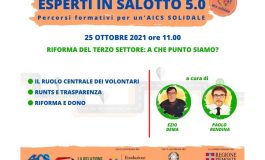 ESPERTI IN SALOTTO - PROSSIMO INCONTRO LUNEDÌ 25 OTTOBRE