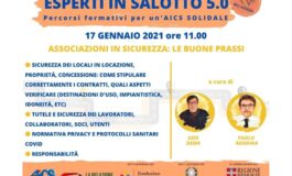 LUNEDÌ 17 GENNAIO, INCONTRO FORMATIVO "ASSOCIAZIONI IN SICUREZZA: LE BUONE PRASSI"