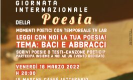 GIORNATA MONDIALE DELLA POESIA: EVENTO  "MOMENTI POETICI"