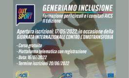 AICS LANCIA LA 2° EDIZIONE DEL CORSO GRATUITO “GENERIAMO INCLUSIONE”