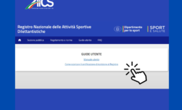 Registro attività sportive dilettantistiche, scarica il manuale utente