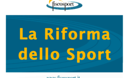 Riforma dello sport: il decreto correttivo e cosa interverrà dal 1° luglio