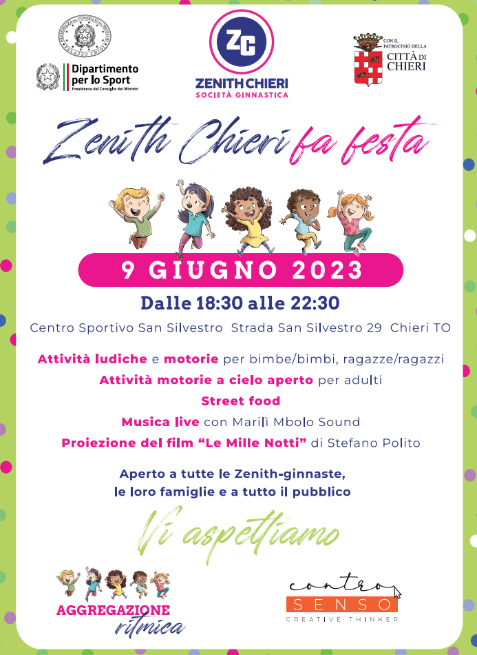 Zenith Chieri società ginnastica