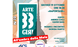 Ritorna Arte a 33 Giri all'Ombra della Mole, giovedì 19 ottobre