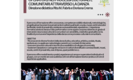 Corso di formazione professionale in operatore nei processi culturali e comunitari attraverso la danza