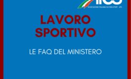 Lavoro sportivo, tutte le FAQ