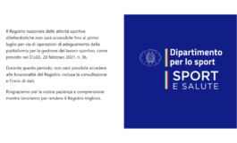 Registro Sport e Salute | Gestione designazioni e compensi dei direttori di gara