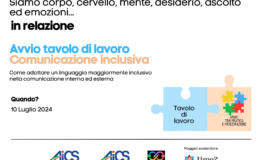 Avvio del tavolo di lavoro sulla comunicazione inclusiva