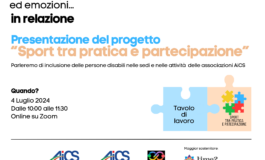 Inizia il cambiamento, partecipa al tavolo di lavoro per l'inclusione